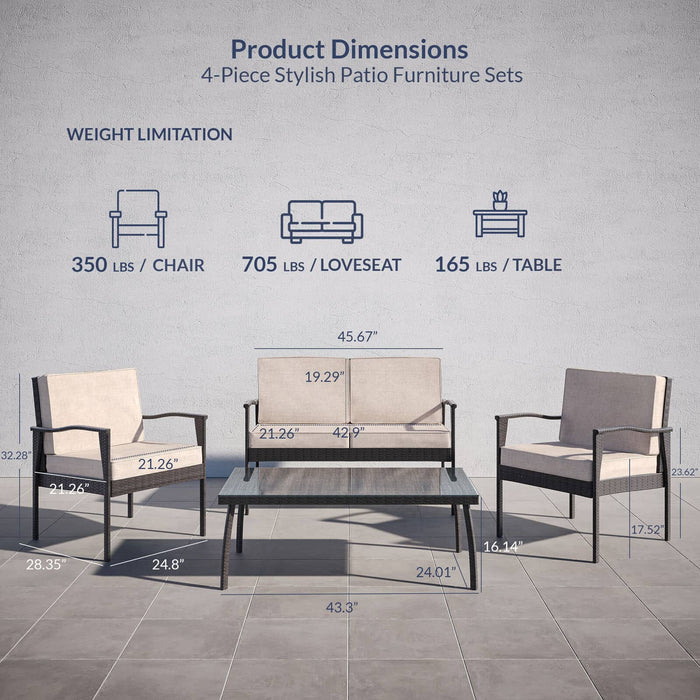 Outdoor Conversation Set