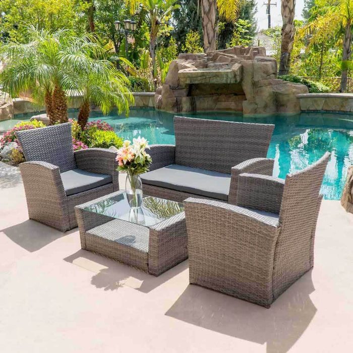 Cheap patio conversation sets hot sale