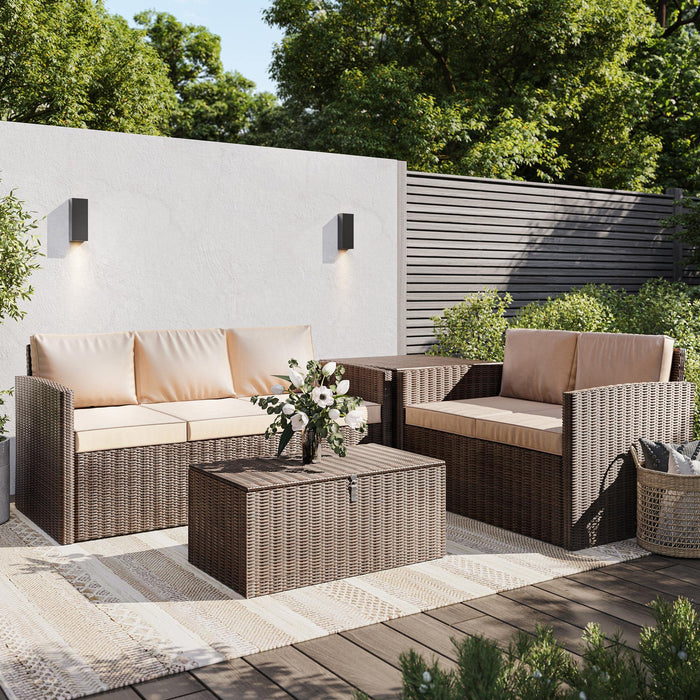 Patio Sectional Sofa Set