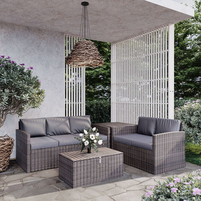 Patio Sectional Sofa Set