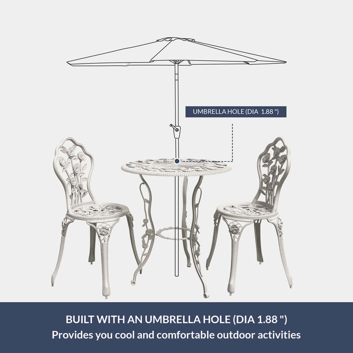 Rose Outdoor Bistro Set