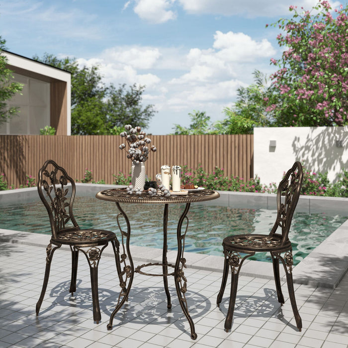 Rose Outdoor Bistro Set