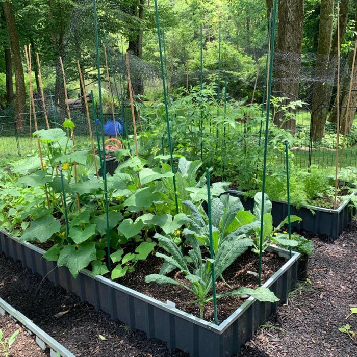 Rectangular Metal Raised Garden Bed