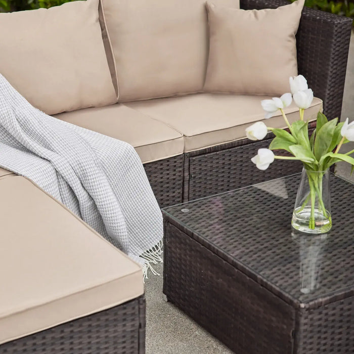 Outdoor Sectional Sofa Set